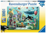 Ravensburger puzzel magische onderwaterwereld - legpuzzel - 100 stukjes - afbeelding 1