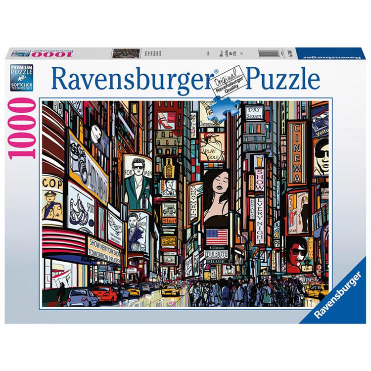 Ravensburger puzzel kleurrijk new york 1000 stukjes