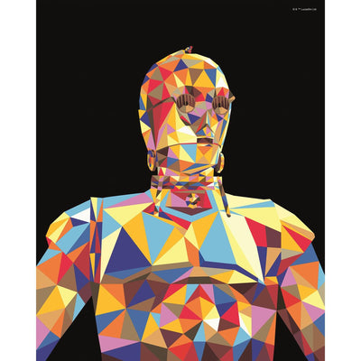 Ravensburger creart star wars c-3po - schilderen op nummer
