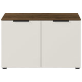 Germania Germania Schoenenbank GW-California 40x75x48 cm kasjmier walnootkleur - afbeelding 3