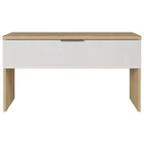 Germania Germania Schoenenbank GW-Avino 38x92x51 cm Navarra eikenkleurig en wit - afbeelding 3