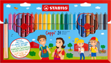 Stabilo cappi - viltstift - set met 24 stuks - afbeelding 1