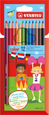 Stabilo color - kleurpotlood - set met 12 stuks - afbeelding 1