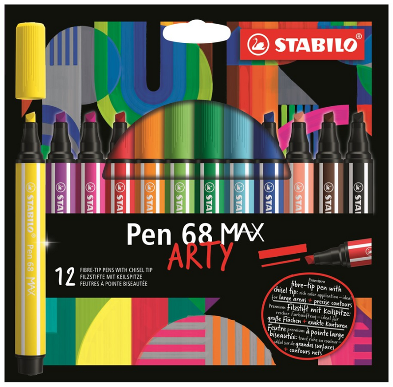 Stabilo pen 68 max etui 12 stuks
