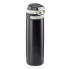 Leifheit thermosfles flip 600 ml zwart