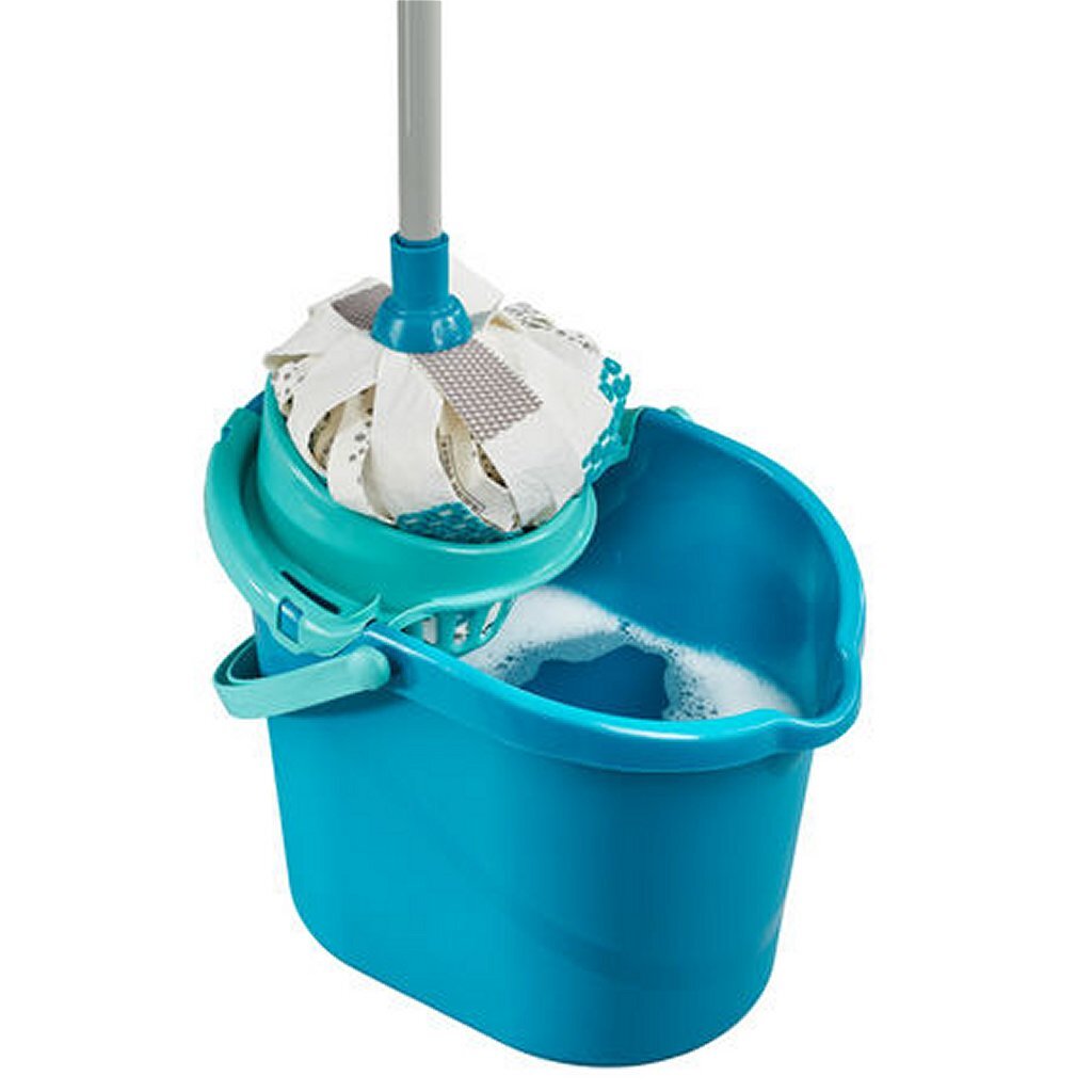 Leifheit power mop 3in1 - compleet systeem - mop - emmer met pers