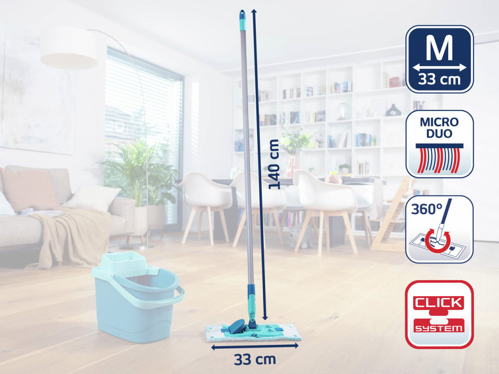 Leifheit powerclean vloerwisser 33cm
