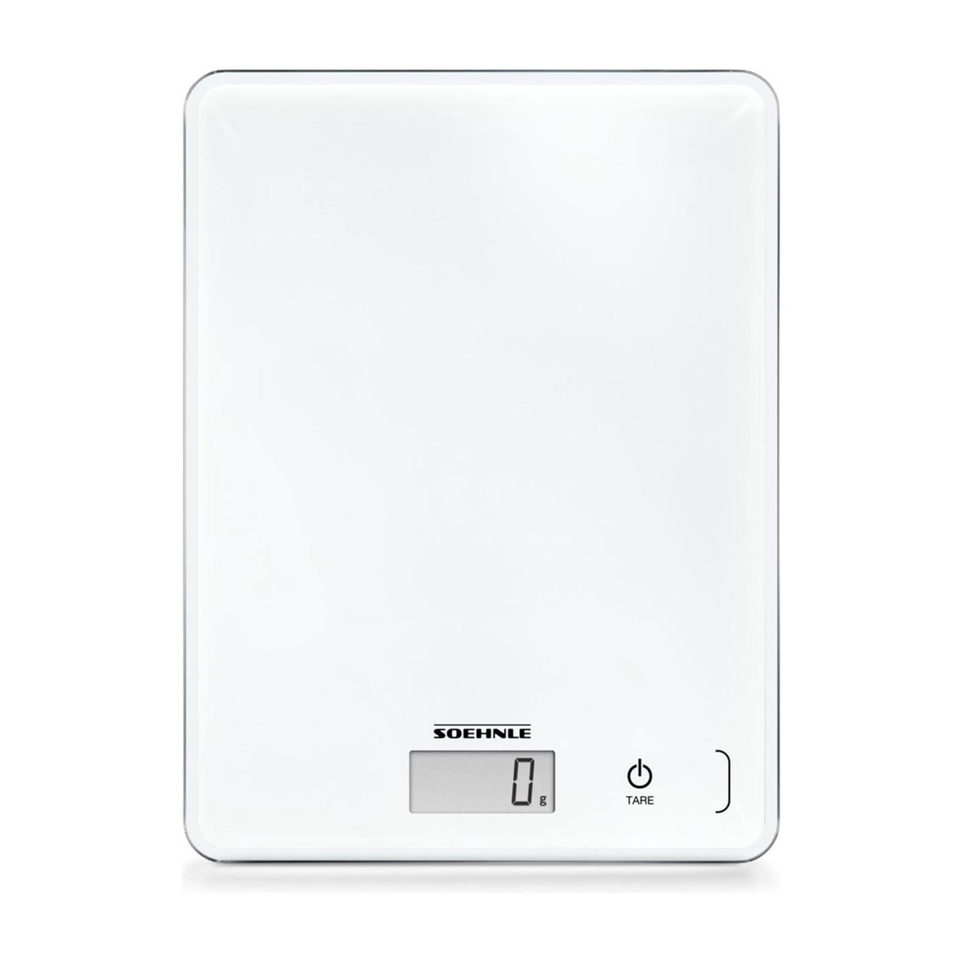 Soehnle keukenweegschaal compact 300 - digitaal - 1 gram nauwkeurig - tot 5 kg - wit