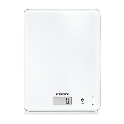 Soehnle keukenweegschaal compact 300 - digitaal - 1 gram nauwkeurig - tot 5 kg - wit