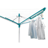 Leifheit droogmolen accessoire linomatic easyclip - ruimte voor 38 kleine kledingstukken - turquoise - afbeelding 2
