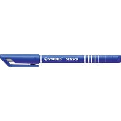 Abi fineliner stlo sensor 189 fijn 0,3 blauw verende punt waterbasis