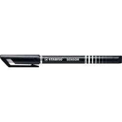 Abi fineliner stlo sensor 189 fijn 0,3 zwart verende punt waterbasis