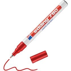 Paintmarker edding 780 rood 0,8 mm ronde punt
