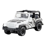Siku 1546 jeep wrangler safari wit zwart - afbeelding 1