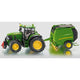 Siku 1665 john deere met balenpers