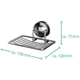 Ridder douchezeepbakje 13x12x7,7 cm chroom 12040100 - afbeelding 3