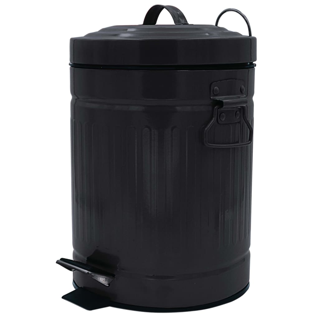 Ridder prullenbak pumba 5 l zwart