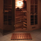 RIDDER RIDDER Badkamermat Grating Nature 52x52 cm hout - afbeelding 3