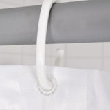 Ridder douchegordijn satin white 180x200 cm - afbeelding 3