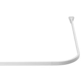 RIDDER RIDDER Douchegordijnrail universeel 160x70 cm wit - afbeelding 3