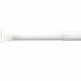 Ridder douchegordijnstang telescopisch 70-115 cm wit 55101 - afbeelding 1