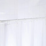Ridder douchegordijnstang telescopisch 70-115 cm wit 55101 - afbeelding 2