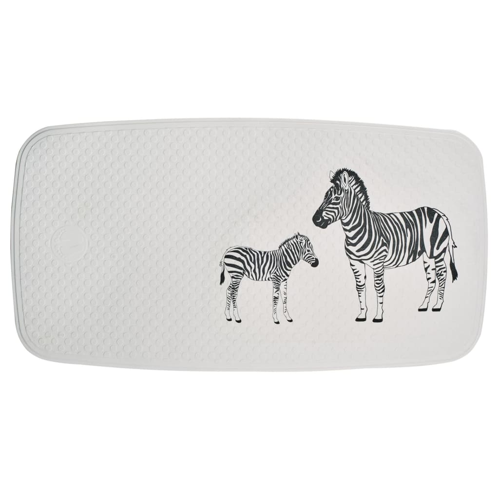 RIDDER RIDDER Badmat Zebra 38x72 cm wit en zwart