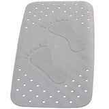 RIDDER RIDDER Badmat anti-slip Plattfuß 72x38 cm grijs 67087 - afbeelding 1