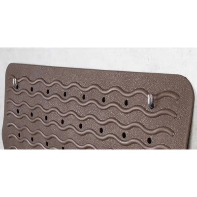 Ridder badmat anti-slip playa 80x38 cm neon blauw 68303