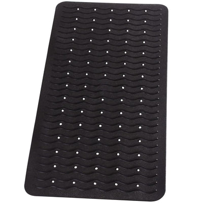 Ridder badmat anti-slip playa 80x38 cm zwart 68310