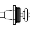 Kirchhoff toggle bovendeel, blanco, 3 4 - 986163355