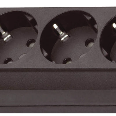 Brennenstuhl eco-line stekkerdoos 10x stekkerdoos (zwart, 1159300010, voor 10 stekkers)