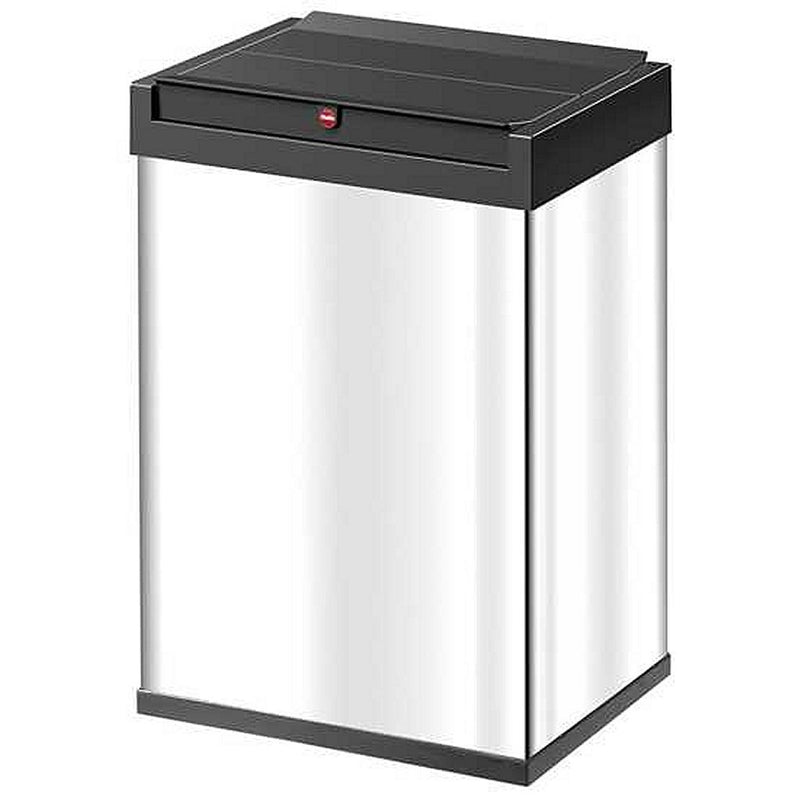 Hailo prullenbak 0840-111 zilver big-box swing l