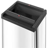 Hailo prullenbak 0840-111 zilver big-box swing l