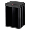 Hailo prullenbak met tuimeldeksel 8401410 zwart big-box swing l