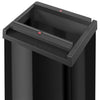 Hailo prullenbak met tuimeldeksel 8401410 zwart big-box swing l