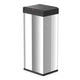 Hailo prullenbak 52 l zilver, zwart