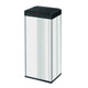 Hailo prullenbak met tuimeldeksel 8602210 zilver big-box swing xl