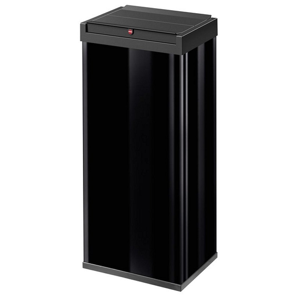 Hailo prullenbak met tuimeldeksel 8602410 zwart big-box swing xl