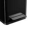 Hailo 0622-260 öko duo plus m pedaalemmer 2x 9l zilver zwart