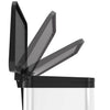 Hailo 0630-230 oko duo plus l pedaalemmer 17+9l wit zwart