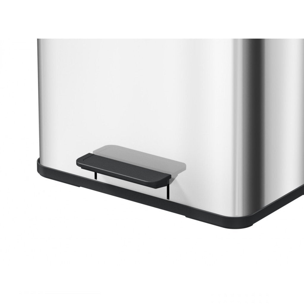 Hailo 0633-230 öko trio plus pedaalemmer 3x9l wit