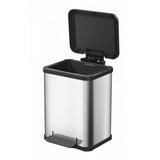 Hailo 0619-230 öko uno plus m pedaalemmer 17l wit - afbeelding 2