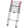 Hailo t80 aluminium telescoopladder 11 treden + stabilisatiebalk 103-322 cm