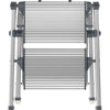 Hailo 4310-100 mk80 comfortline aluminium 2 vouwtreden