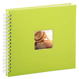 Hama spiraalalbum fine art 28 x 24 cm 50 witte pagina #039;s kiwi - afbeelding 2