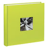 Hama album xl fine art 30x30 cm 100 witte pagina's kiwi