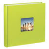 Hama album xl fine art 30x30 cm 100 witte pagina's kiwi