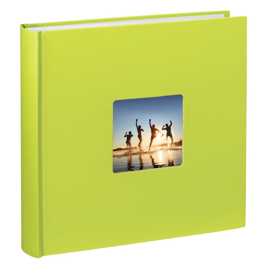 Hama album xl fine art 30x30 cm 100 witte pagina's kiwi
