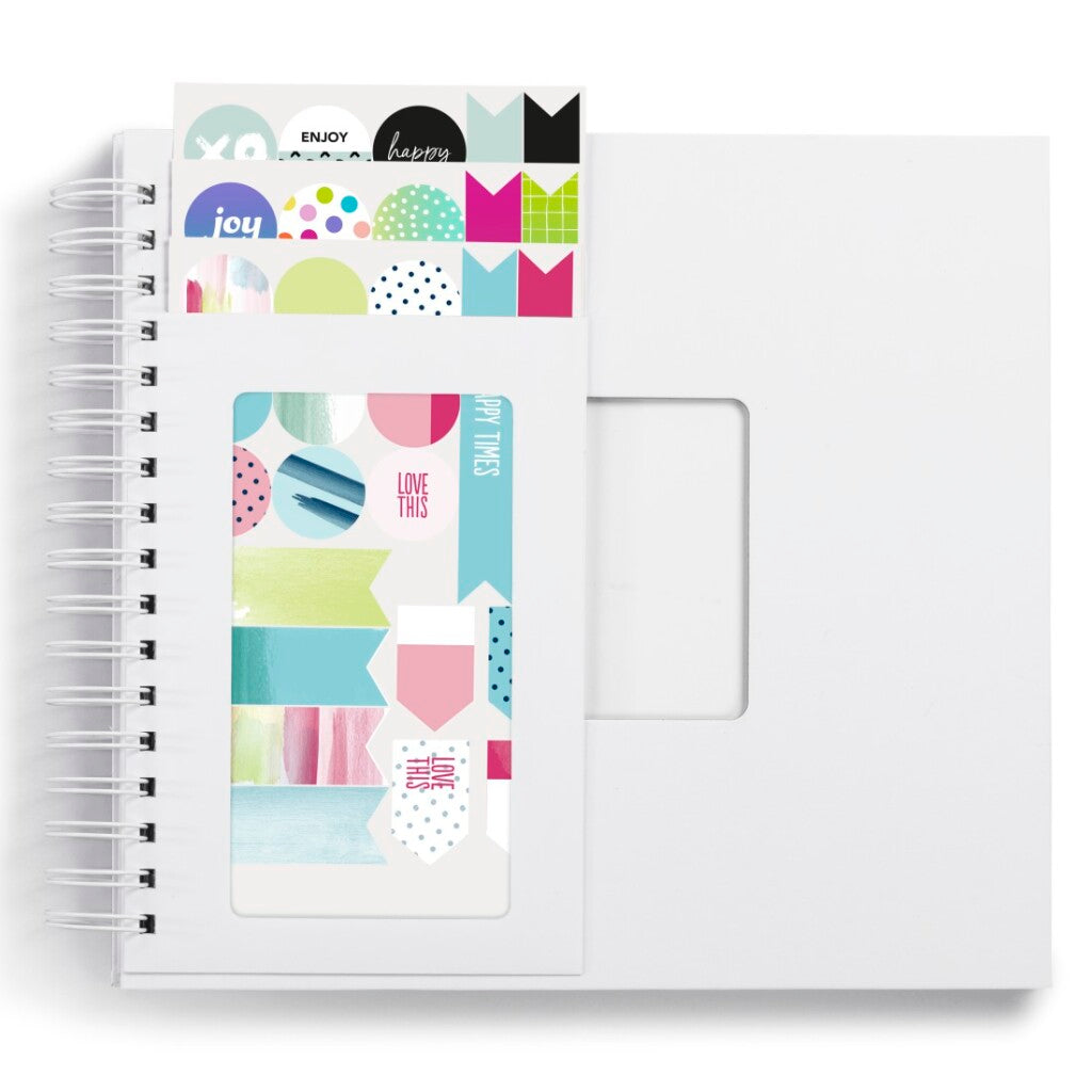 Hama creatieve set plakalbum 50 witte pagina #039;s wit